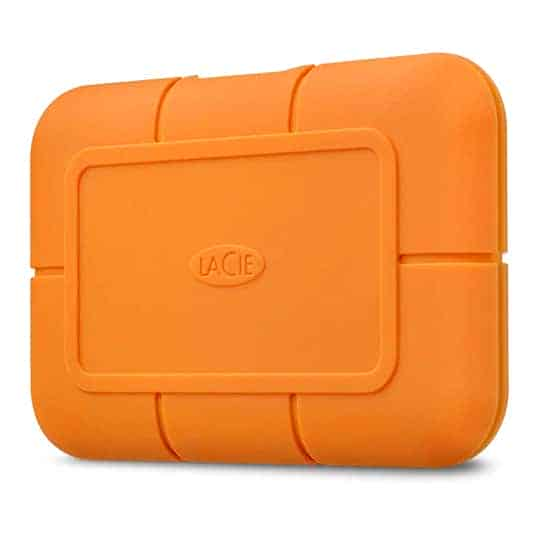 LaCie Rugged 1TB External FireCuda NVMe SSD - Orange